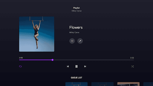 Deezer for Android TV