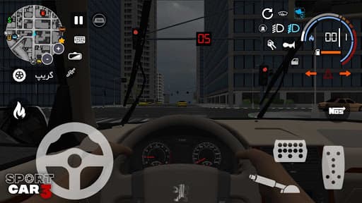 Sport car 3 : Taxi & Police -