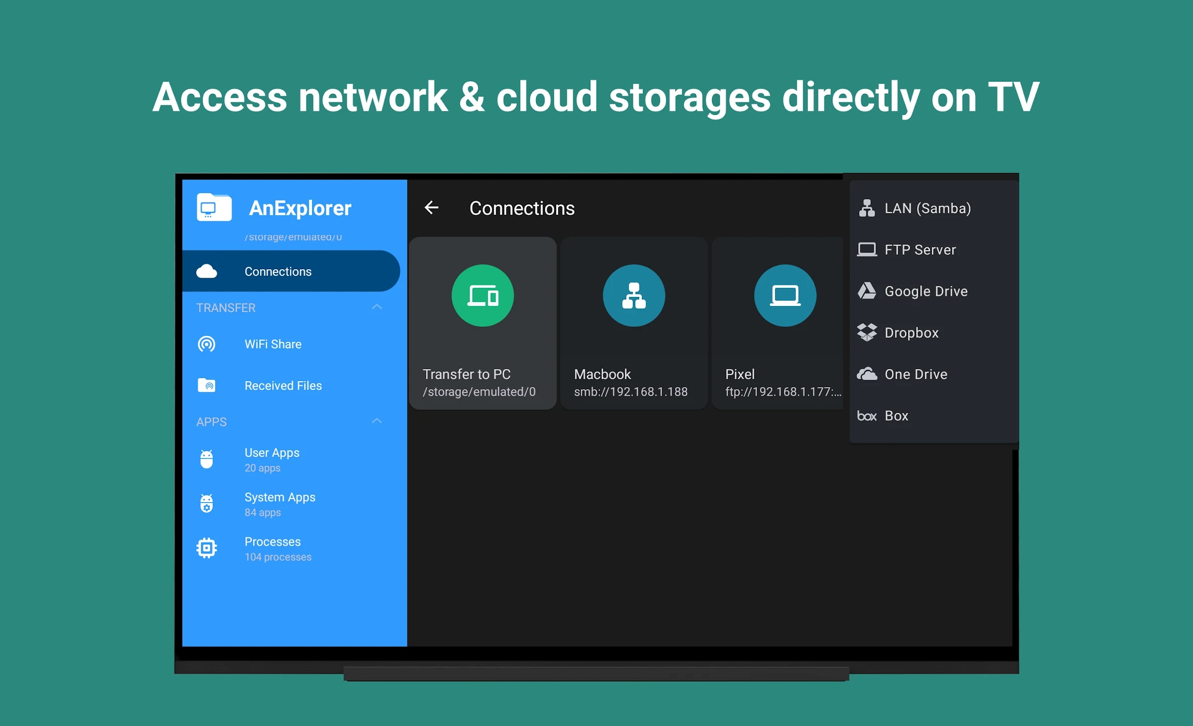 AnExplorer TV File Manager