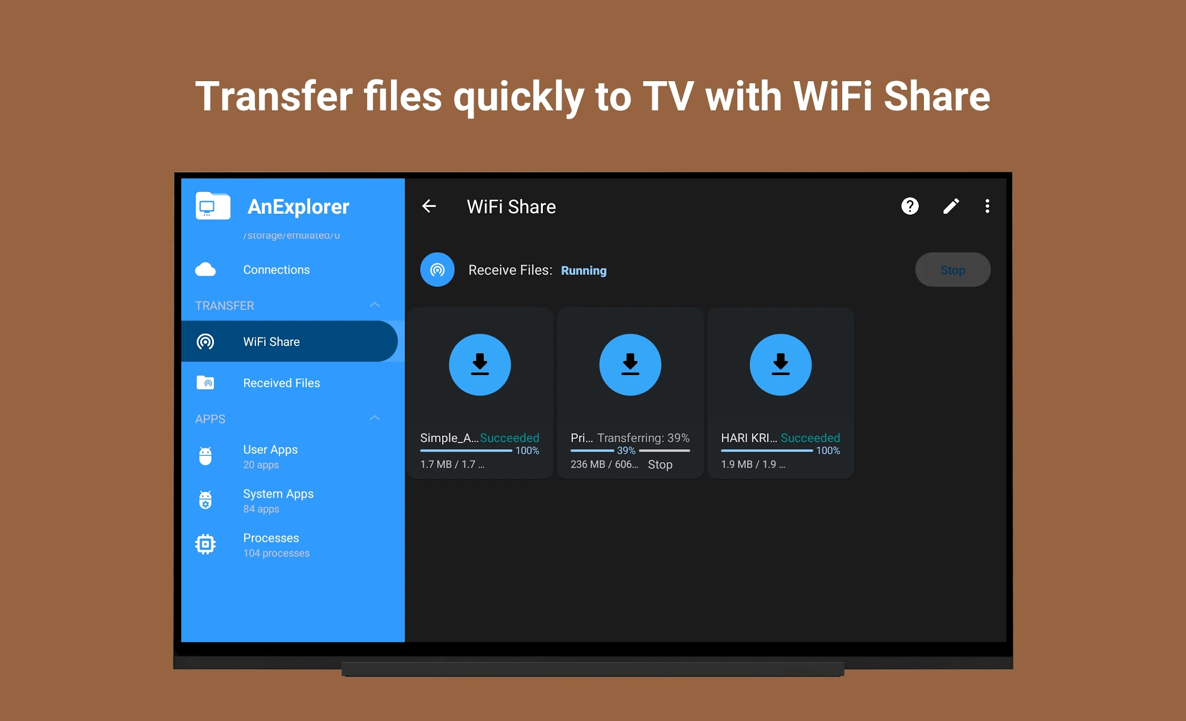 AnExplorer TV File Manager