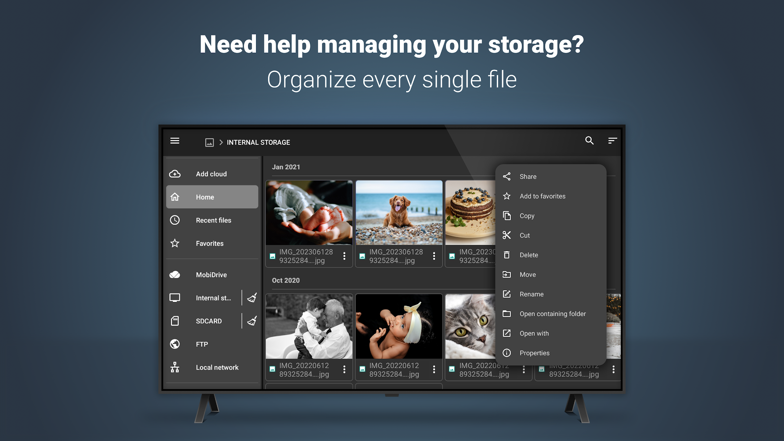 TV File Commander