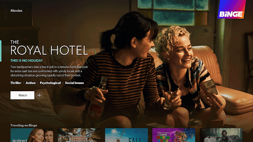 Binge for Android TV
