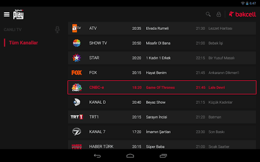 Digiturk Play Yurtdışı