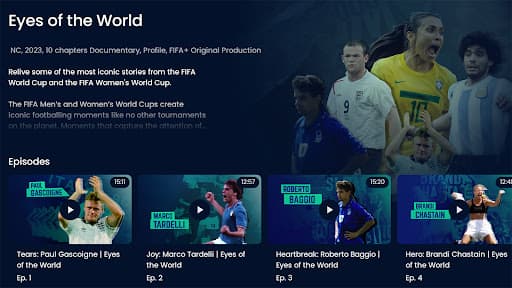 FIFA+ | Football entertainment