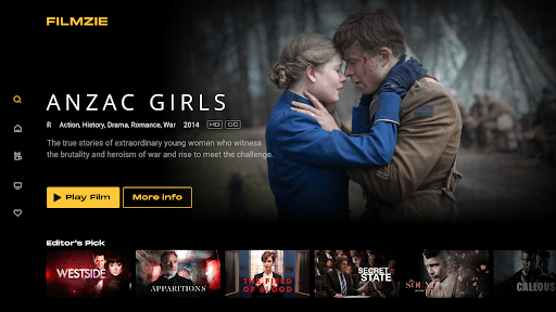 Filmzie – Movie Streaming App