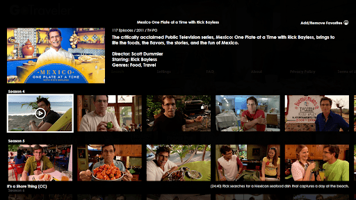 GoTraveler for Android TV