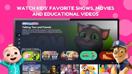 HappyKids - Kid-Safe Videos