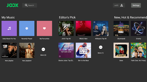 JOOX Music for TV