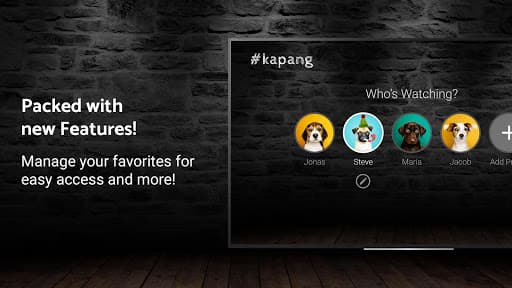 kapang - android tv