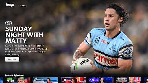 Kayo Sports - for Android TV