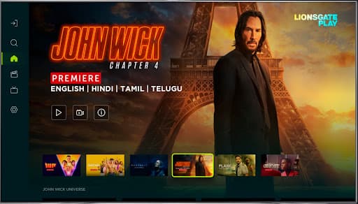 Lionsgate Play: Movies & Shows
