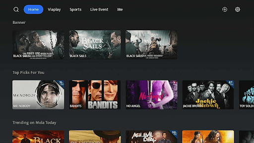 MOLA for Android TV