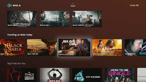 MOLA for Android TV