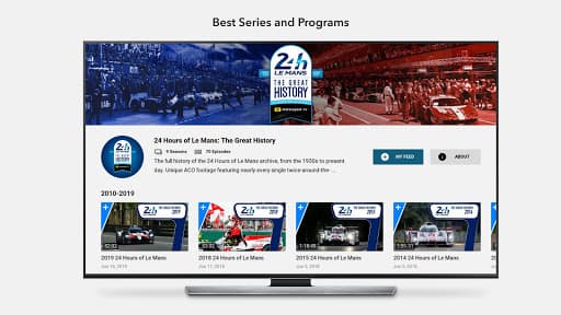 Motorsport.tv for Android TV