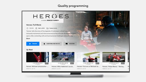 Motorsport.tv for Android TV