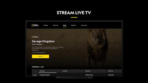 Nat Geo TV: Live & On Demand