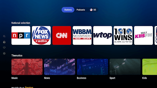 Radioline: Radio & Podcasts