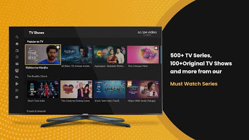 ScopeVideo By YuppTV-AndroidTV