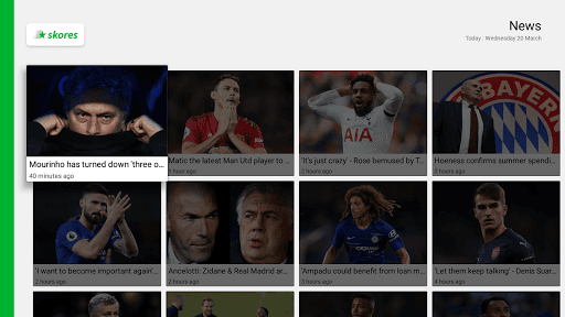 SKORES - Live Football Scores