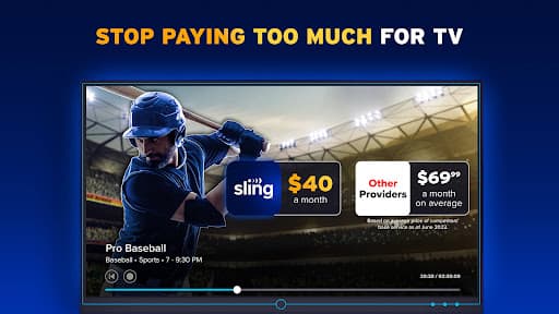 SLING: Live TV, Shows & Movies