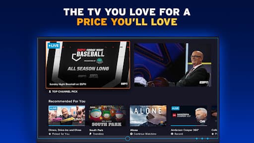 SLING: Live TV, Shows & Movies