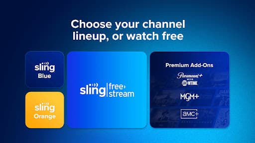 Sling TV: Live TV + Freestream