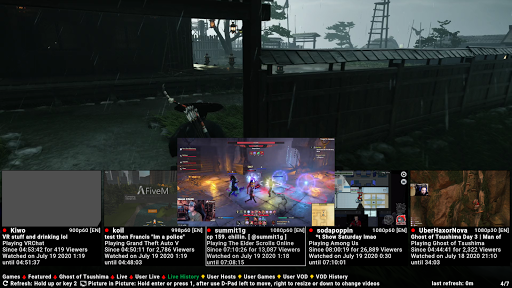 SmartTV Client for Twitch