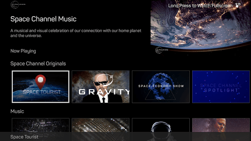 Space Channel for Android TV