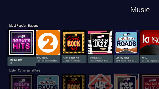 TuneIn Radio: News, Music, Sports & AM FM Stations