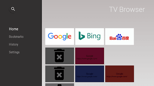 TV-Browser Interent