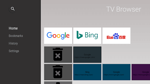 TV-Browser Interent