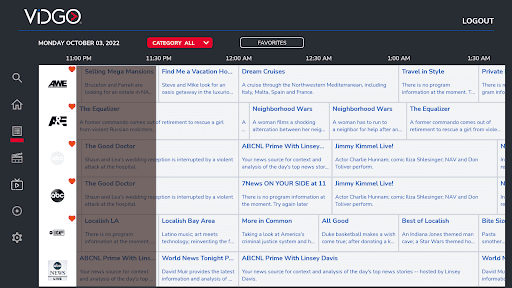 Vidgo for Android TV