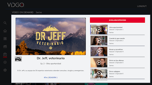 Vidgo for Android TV