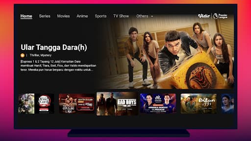 Vidio TV: Sport, Movie, Series