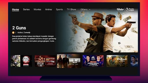Vidio TV: Sport, Movie, Series