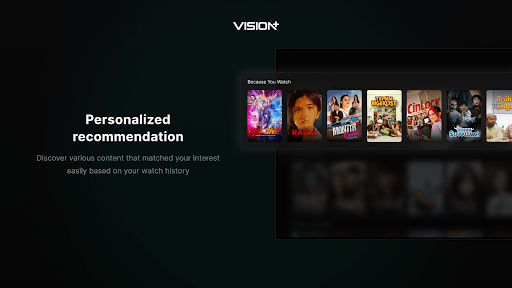 Vision+: Nonton TV & Streaming