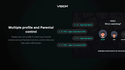 Vision+: Nonton TV & Streaming