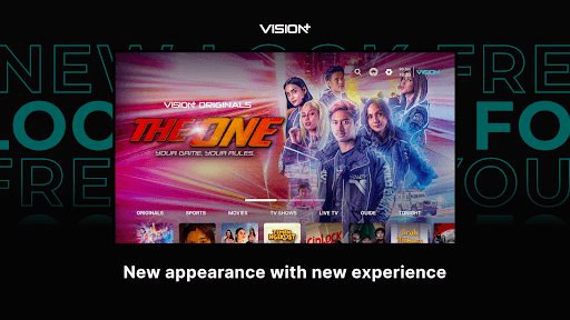 Vision+: Nonton TV & Streaming