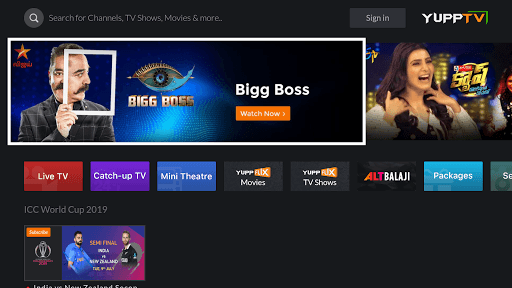 YuppTV for AndroidTV - LiveTV,