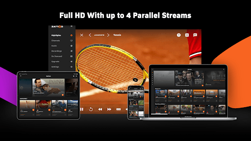 Zattoo - TV Streaming App