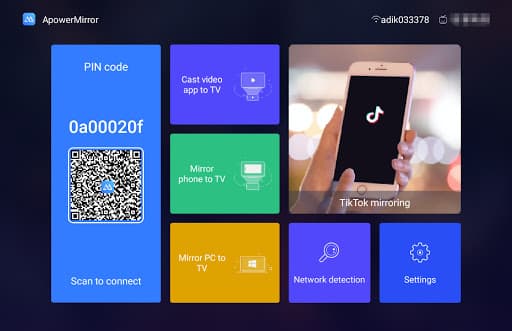 ApowerMirror-TV Screen Sharing