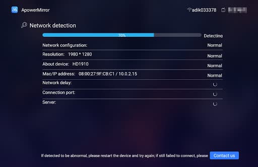 ApowerMirror-TV Screen Sharing