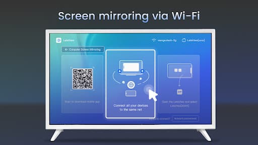 LetsView TV: Screen Mirroring