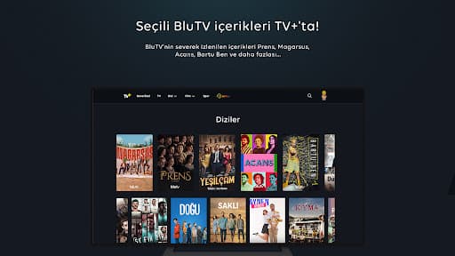 TV+: Film, Dizi & Canlı TV