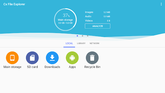 برنامه مدیریت فایل cx